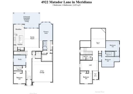New construction Single-Family house 4922 Matador Lane, Manvel, TX 77578 Richmond Plan- photo 1 1