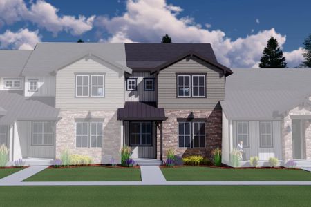 New construction Townhouse house 6248 Vernazza Way, Windsor, CO 80550 - photo 2 2