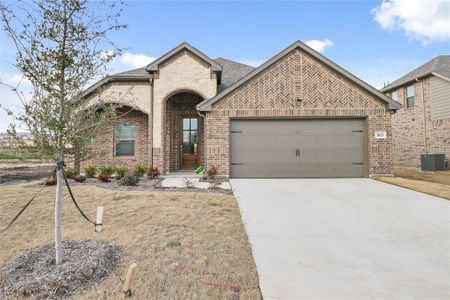 New construction Single-Family house 1013 Verde Creek Court, Crowley, TX 76036 The Carnation- photo 0 0