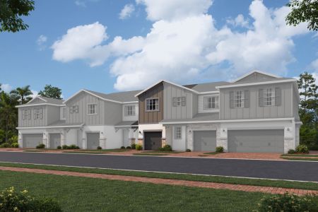 New construction Townhouse house 14746 Outfitter Street, Orlando, FL 32824 San Miguel- photo 0