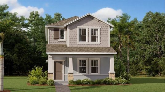New construction Single-Family house 6461 Pine Warbler Way, Saint Cloud, FL 34771 Cascade- photo 0