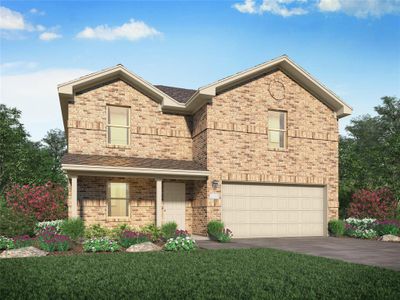 New construction Single-Family house 29018 Pearl Barley Way, Hockley, TX 77447 Nora- photo 0