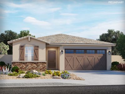 New construction Single-Family house 2016 S 242Nd Avenue, Buckeye, AZ 85326 - photo 3 3