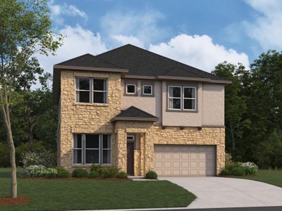 New construction Single-Family house Randall, 820 Corvallis Drive, Leander, TX 78641 - photo