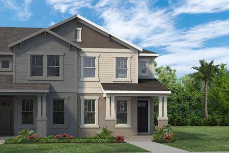 New construction Townhouse house 14006 Scarlet Aster Alley, Winter Garden, FL 34787 - photo 2 2