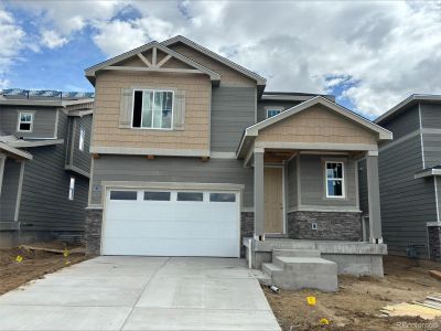 New construction Single-Family house 9260 Uravan Court, Commerce City, CO 80022 Liesel- photo 0