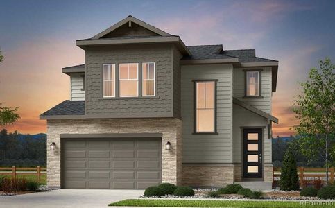 New construction Single-Family house 3363 N Catawba Way, Aurora, CO 80019 Gray- photo 0