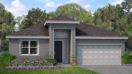 New construction Single-Family house 339 Bottle Brush Drive, Haines City, FL 33844 - photo 1 1