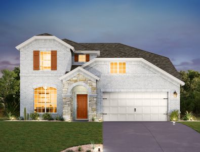 New construction Single-Family house 211 Chickasaw Lane, Hutto, TX 78634 - photo 3 3
