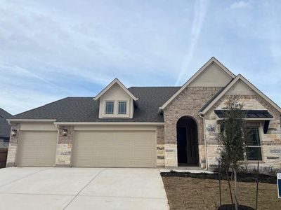 New construction Single-Family house 1108 Malibar Ln, Georgetown, TX 78628 Premier Series - Oleander- photo