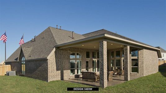 New construction Single-Family house 5202 Aster Ridge Lane, Manvel, TX 77583 Design 3465W- photo 48 48