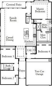 New construction Single-Family house 1835 Bighorn Tr, New Braunfels, TX 78132 Cypress (1962-CM-40)- photo 1 1