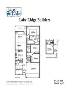 New construction Single-Family house 313 Spruce Oak Lane, Waller, TX 77484 Plan 218- photo 1 1