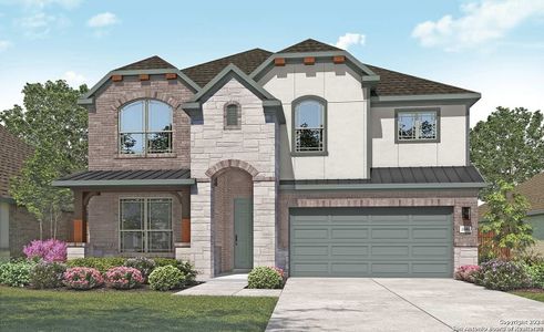 New construction Single-Family house 13415 Valjean Avenue, San Antonio, TX 78253 Premier Series - Magnolia- photo 0