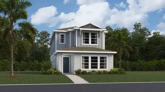 New construction Single-Family house 6963 Rosy Sky Avenue, Orlando, FL 32829 Sonora- photo 0