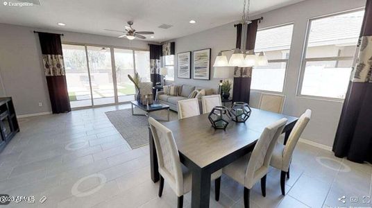 New construction Single-Family house 3357 West Tyson Road, Queen Creek, AZ 85144 Evangeline- photo 1 1