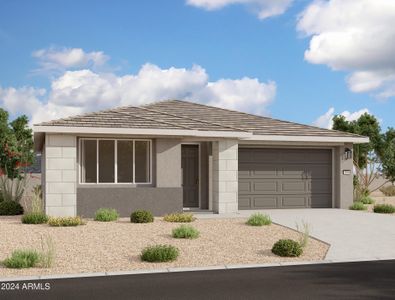 New construction Single-Family house 5524 W Olney Avenue, Laveen, AZ 85339 Violet Homeplan- photo 0