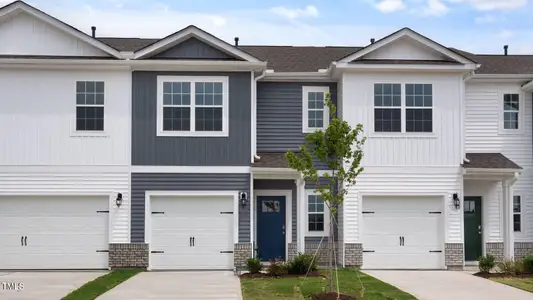 New construction Townhouse house 520 Belgian Red Way, Wake Forest, NC 27587 PEARSON- photo 0