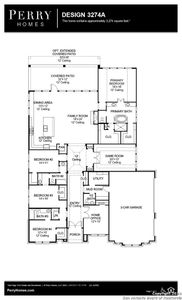 New construction Single-Family house 412 Falcon Cove, San Antonio, TX 78253 Design 3274A- photo 0 0