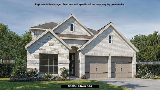 New construction Single-Family house 4910 Vaughan Way, Manvel, TX 77583 Design 2444W- photo 0