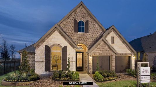 New construction Single-Family house 8922 Turtle Grass Drive, Cypress, TX 77433 Design 2935W- photo 1 1