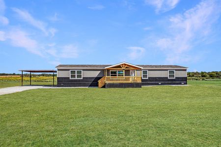 New construction Manufactured Home house 13 Leech Road, Poolville, TX 76487 - photo 0