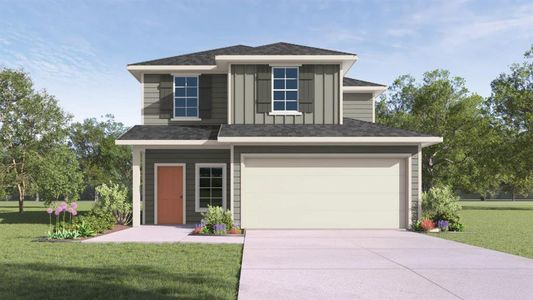 New construction Single-Family house 12318 Silversmith Ln, Mustang Ridge, TX 78610 - photo 0