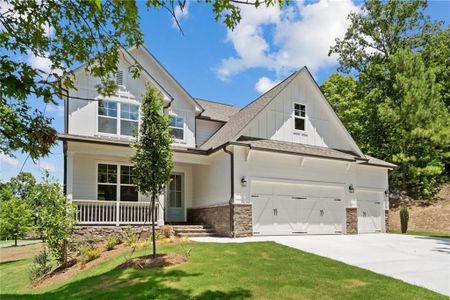 New construction Single-Family house 12 Parkside View, Cartersville, GA 30121 The Ash B- Unfinished Basement- photo 51 51