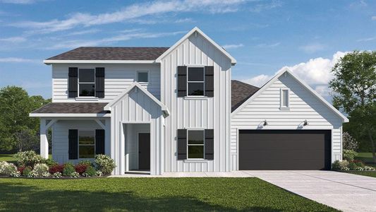New construction Single-Family house 130 Konrad Creek Cv, Lockhart, TX 78644 The Jackson- photo 0 0