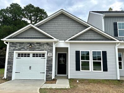 New construction Townhouse house 211 Britt Street, Smithfield, NC 27577 - photo 0