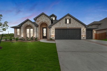 New construction Single-Family house 4202 Biscayne Drive, Midlothian, TX 76065 Hawthorne II- photo 1 1