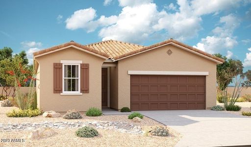 New construction Single-Family house 1218 E Kingman Street, Casa Grande, AZ 85122 Peridot- photo 0
