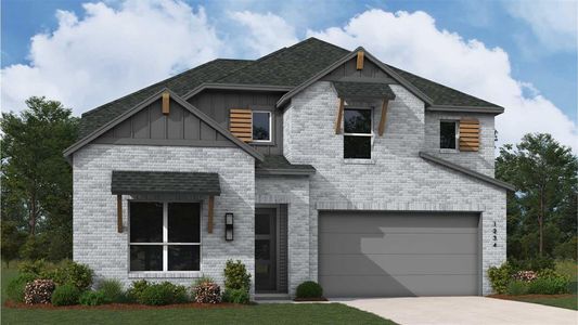 New construction Single-Family house 17743 Monarch Vista Lane, Conroe, TX 77302 Bernini Plan- photo 0 0