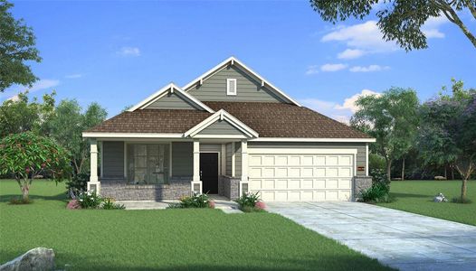 New construction Single-Family house 1210 Rothland Lane, Red Oak, TX 75154 Cottonwood II W- photo 0