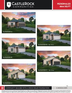 New construction Single-Family house 8438 Eyas Meadows, San Antonio, TX 78222 Pedernales- photo 14 14