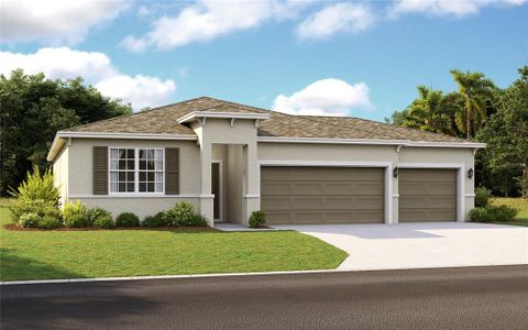 New construction Single-Family house 1052 Patriot Loop, Haines City, FL 33844 The Juniper- photo