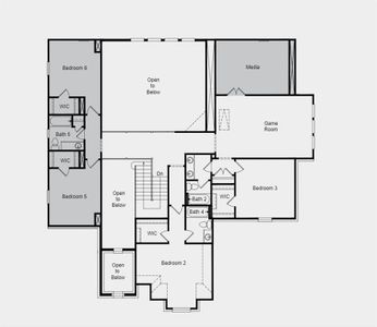 Structural options added include: Drop in tub at primary bathroom and a walk in shower, extended owners suite, study, media room, fireplace, bedroom 5/ bedroom 6/ bath 5 and 42'' entry door.