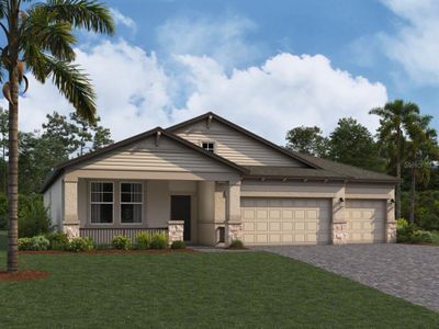 New construction Single-Family house 2416 Clary Sage Drive, Spring Hill, FL 34609 Corina  III- photo 0 0
