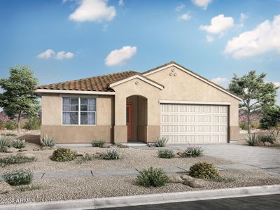 New construction Single-Family house 34391 W Ebony Road, San Tan Valley, AZ 85144 - photo 0