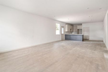 Unfurnished living room with light hardwood / wood-style flooring