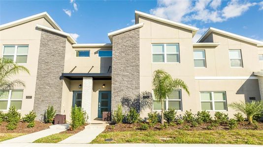 New construction Townhouse house 2593 Reading Trail, Kissimmee, FL 34746 Beach Palm- photo 0 0