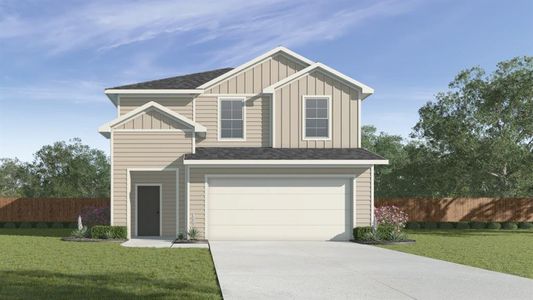 New construction Single-Family house 12309 Silversmith Ln, Mustang Ridge, TX 78610 - photo 1