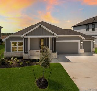 New construction Single-Family house 11641 Hollering Pass, Schertz, TX 78154 - photo 1 1