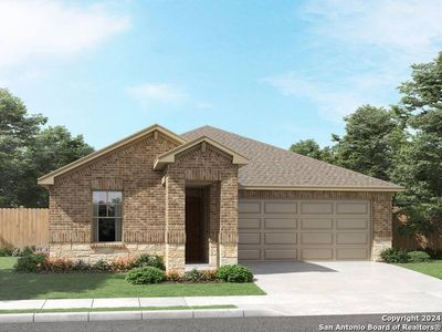 New construction Single-Family house 205 Colebrook Way, Cibolo, TX 78108 The Briscoe (820)- photo 5 5
