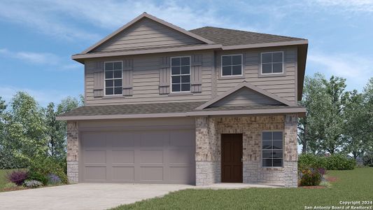 New construction Single-Family house 4119 Common Sage, Von Ormy, TX 78073 The Madison - photo 0 0
