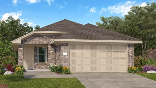 New construction Single-Family house 22547 Serviceberry Branch Ct, New Caney, TX 77357 Mayfield II- photo 1 1