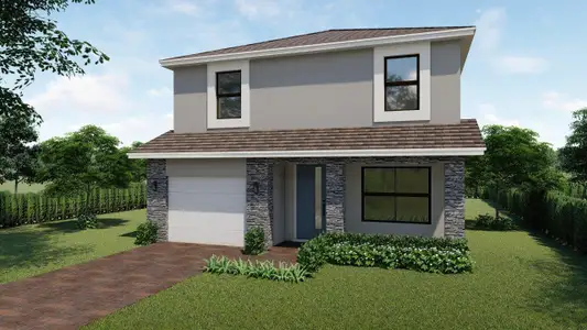 New construction Single-Family house Sapole, 112 NE 14th Terrace, Homestead, FL 33033 - photo