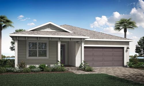 New construction Single-Family house 14462 Sw Skye Drive, Port Saint Lucie, FL 34987 Caledon- photo 0