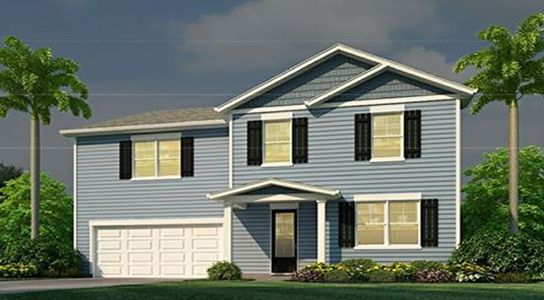 New construction Single-Family house Halton, 1018 Wading Point Boulevard, Huger, SC 29450 - photo