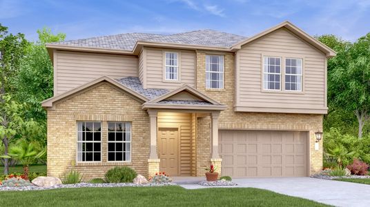 New construction Single-Family house Hudson, 100 Greystone Court, Marble Falls, TX 78654 - photo